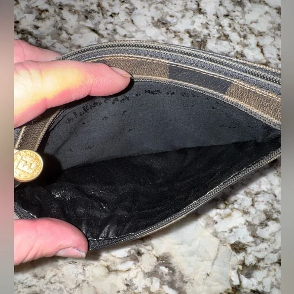 Fendi Pequin Bag Clutch Pouch - Picture 8 of 12